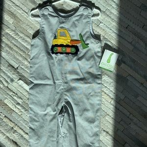 Toddler Embroidered Construction Jumper- NEW